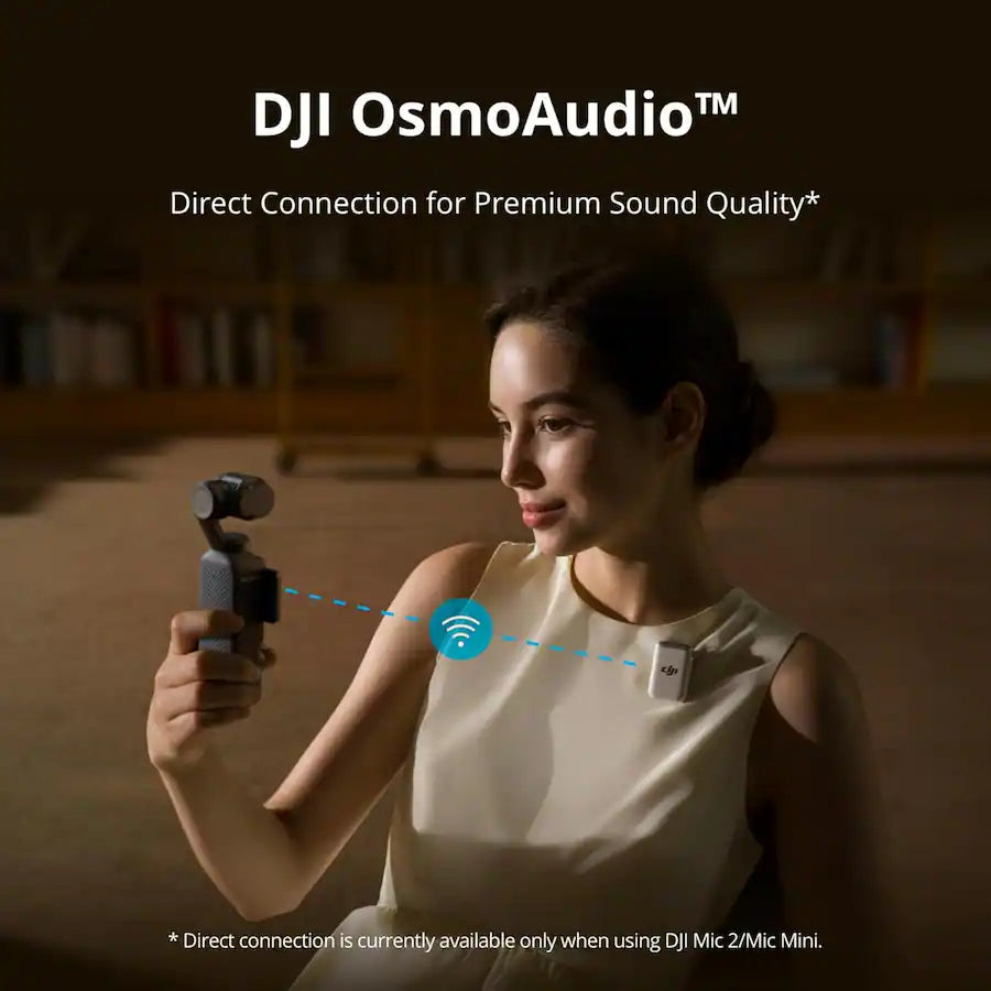 DJI – Osmo Pocket 3 Creator Combo – Caméra 4K stabilisée sur 3 axes avec 2 microphones - Image 2