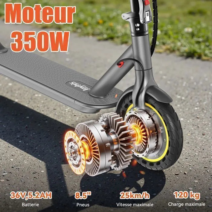 Trottinette électrique pour adultes – 350 W - Image 2