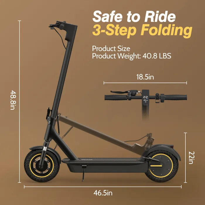 Trottinette électrique pour adultes – Me7MAX – 500 W – 35 km/h – - Image 2