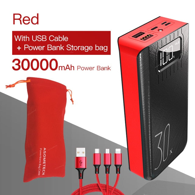 30000mAh Charging External Battery Powerbank